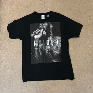 Large black Death grips tee